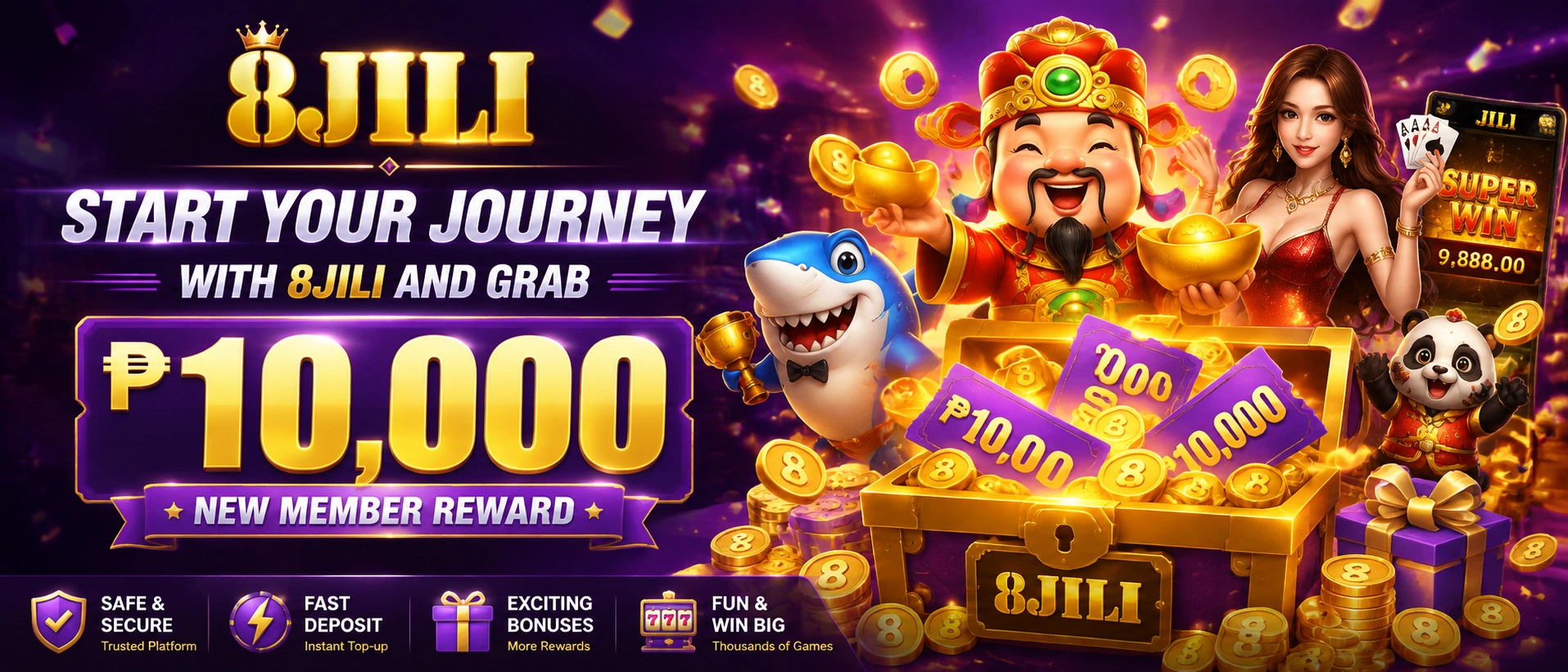 8JILI slots showcase image