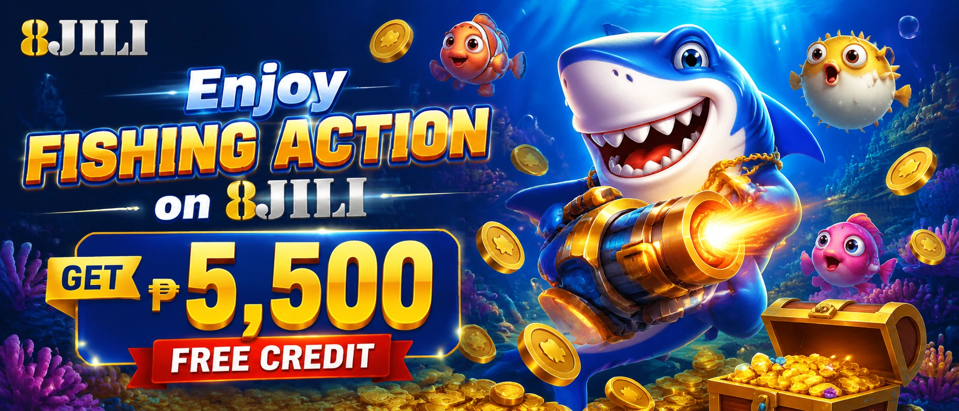 Fishing game room visual 1