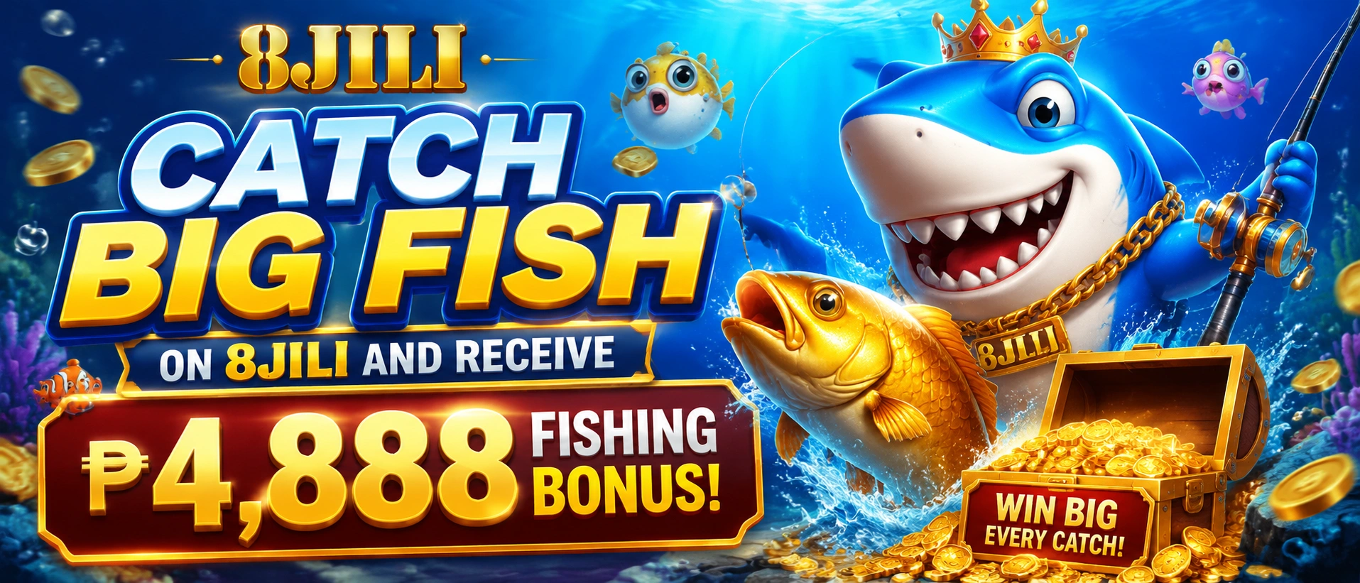 Fishing game room visual 2