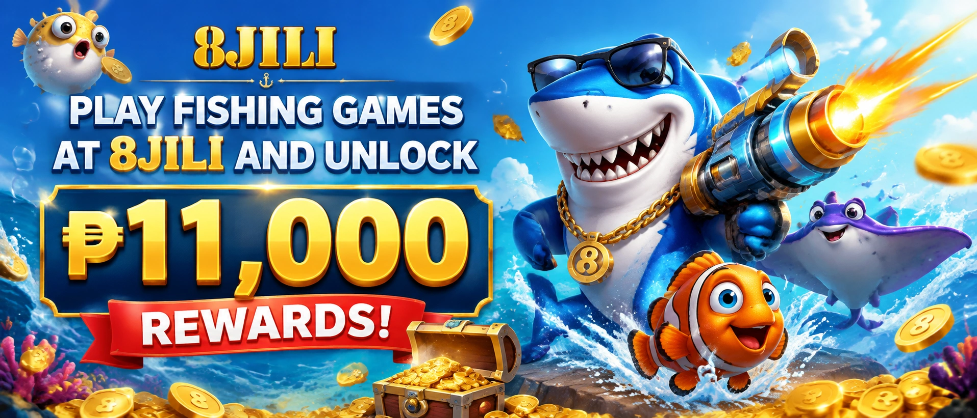 Fishing game room visual 3