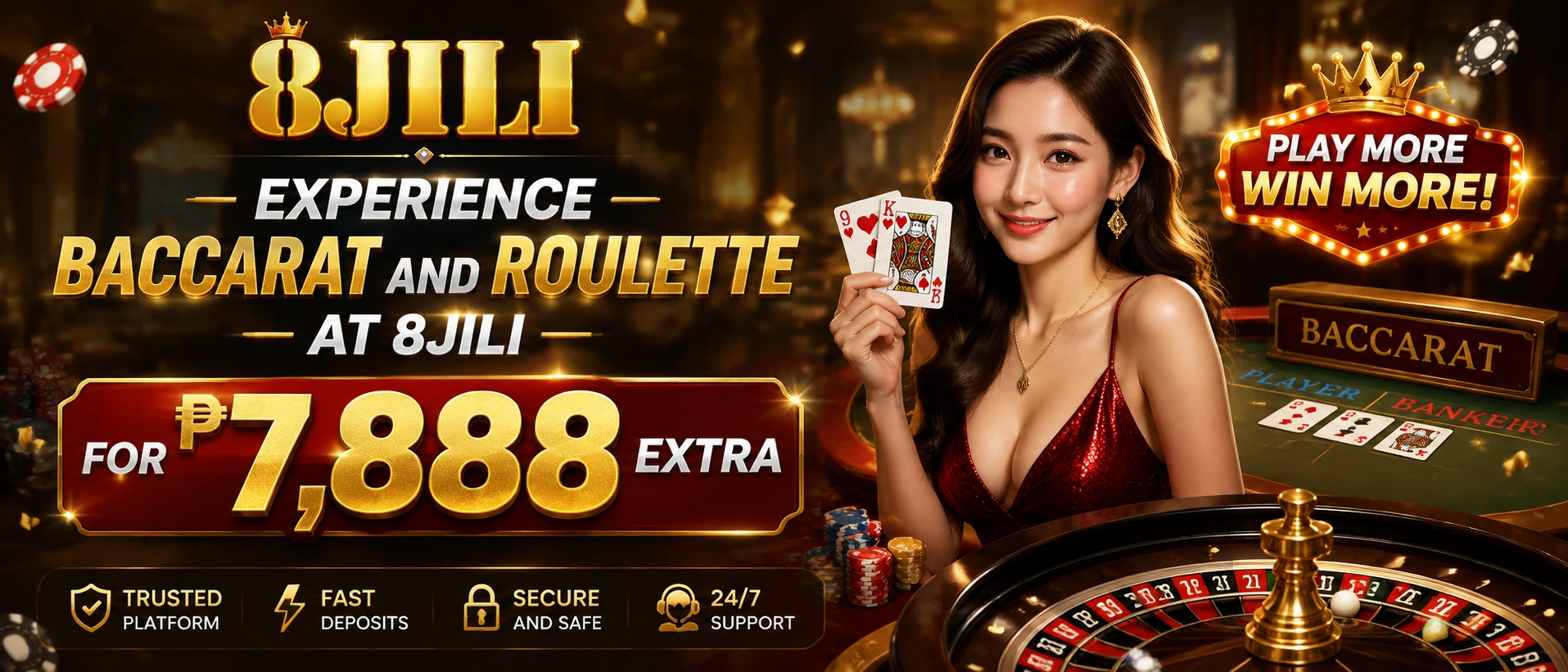 8JILI live casino promotional lobby preview
