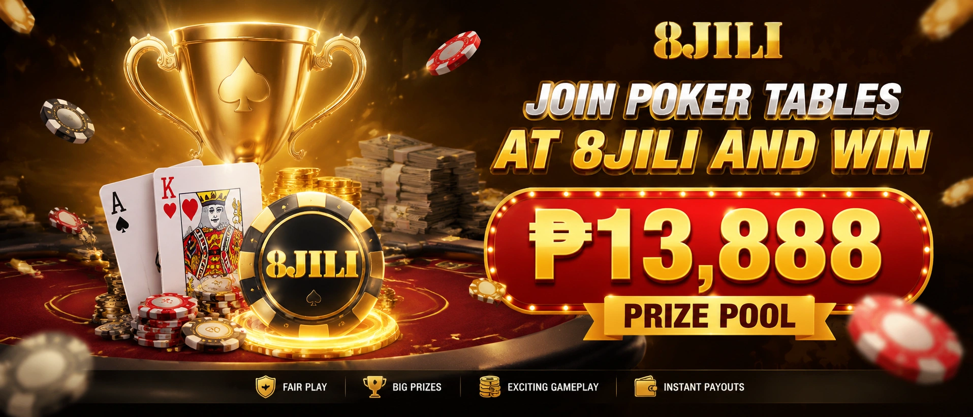 8JILI poker lobby view